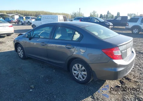 2012 Honda Civic Lx from USA, damaged, VIN 2HGFB2F55CH522059